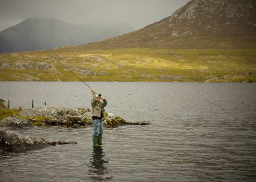 salmon fishing connemara