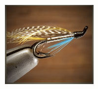 My dry fly dapping summer salmon, grilse and sea trout rod.